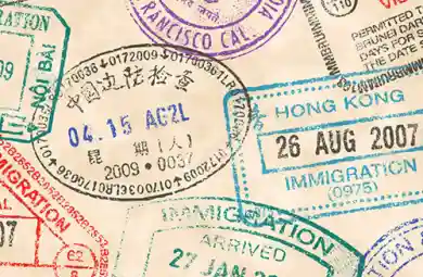 immigration stamp