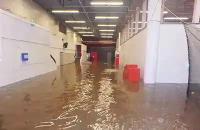 East High School water damage