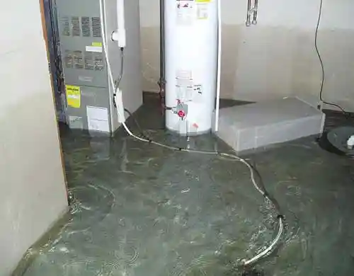 flooded basement