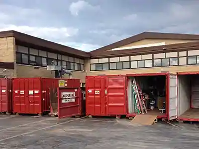 Muskego High School water damage