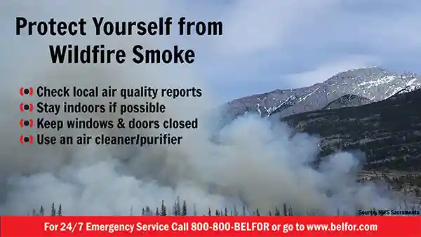 Protect yourself from wildfire smoke