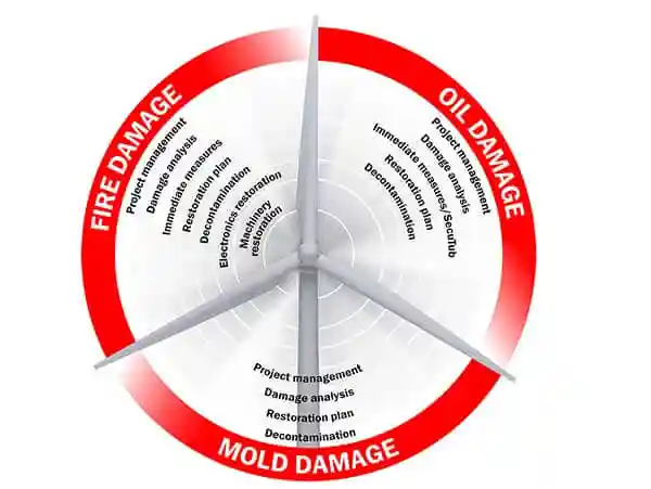 BELFOR wind turbine services