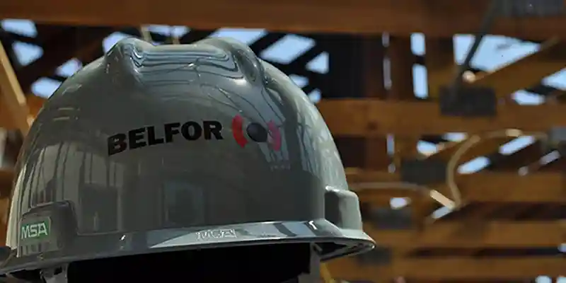 BELFOR hard hat