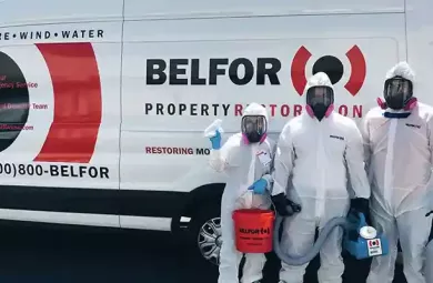 BELFOR Coronavirus Cleaning Technicians