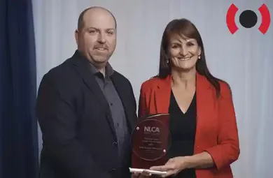 NLCA Subcontractor Award of Excellence 2020 presented to BELFOR